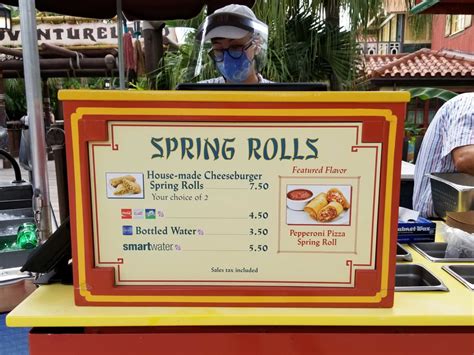 spring roll cart magic kingdom 2023
